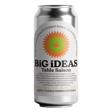 BIS029 Table Saison beer artwork