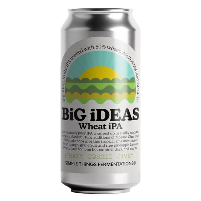 BIS032 Wheat IPA beer artwork