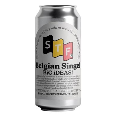 BIS034 Belgian Singel beer artwork
