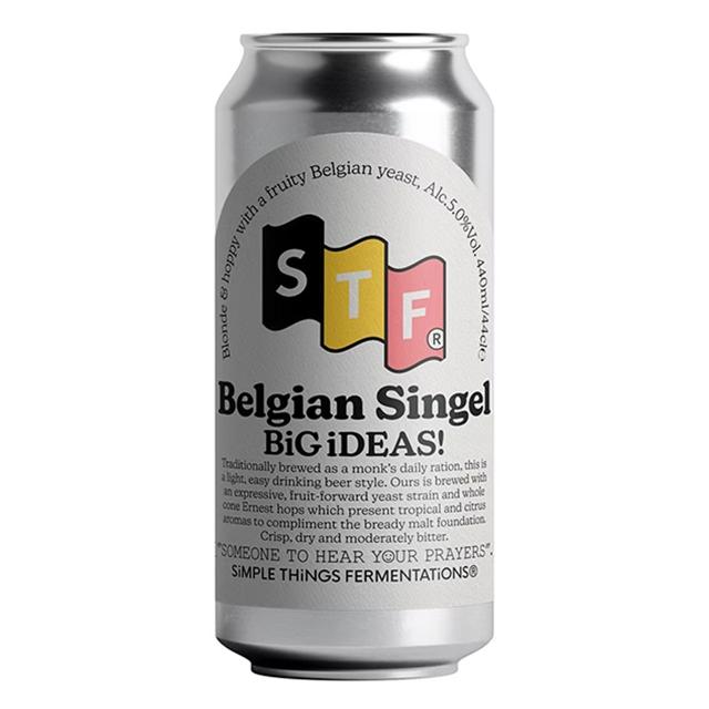 BIS034 Belgian Singel beer artwork