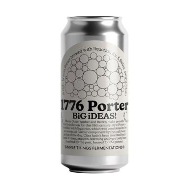 BIS038 1776 Porter beer artwork