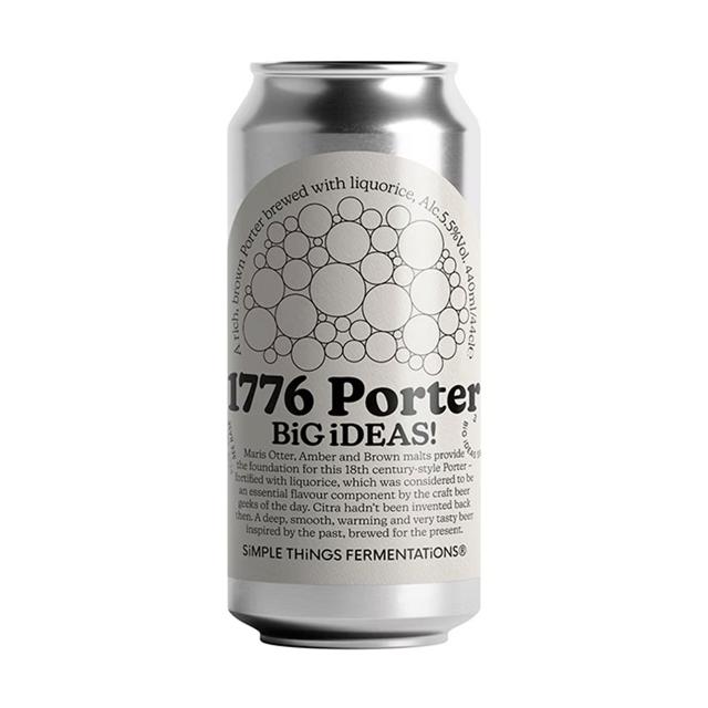 BIS038 1776 Porter beer artwork