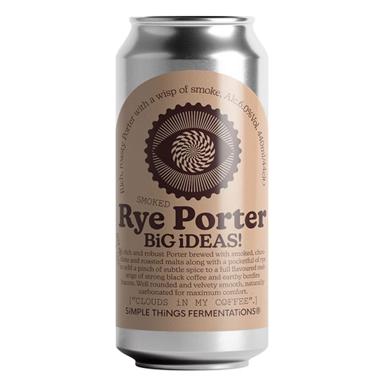 BIS040 Smoked Rye Porter beer artwork