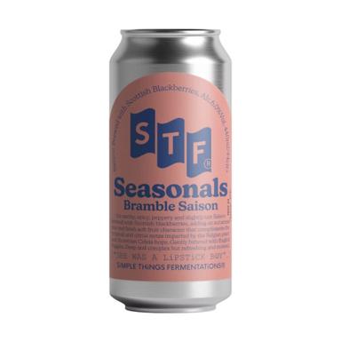 Bramble Saison beer artwork