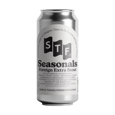 Foreign Extra Stout beer artwork