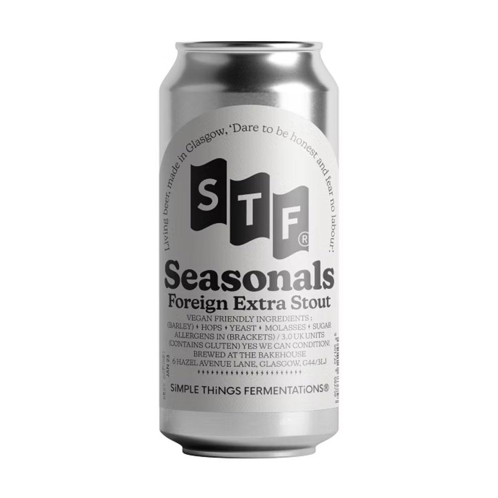 Artwork for Foreign Extra Stout by Simple Things Fermentations