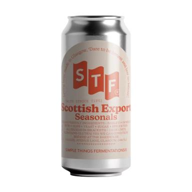 Scottish Export With Spruce Tips beer artwork