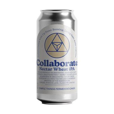 STF x Up Front Nectar Wheat IPA beer artwork