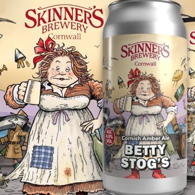 Betty Stogs beer artwork