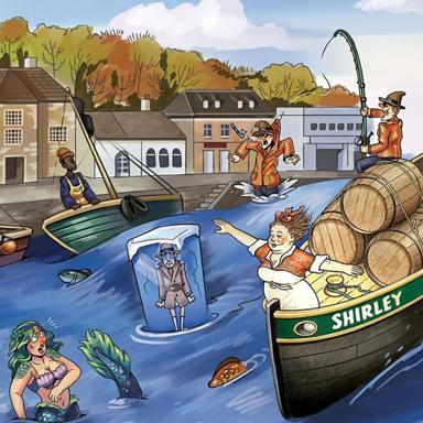 Cornish Trawler beer artwork