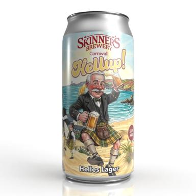 HellUp beer artwork