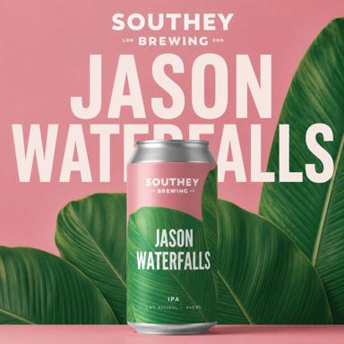 Jason Waterfalls beer artwork