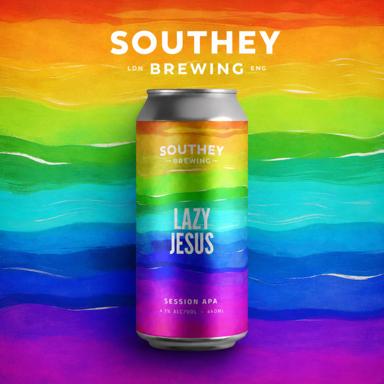 Lazy Jesus beer artwork