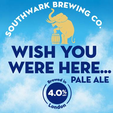 Wish You Were Here beer artwork
