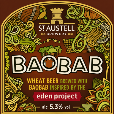 Baobab Wheat Beer beer artwork