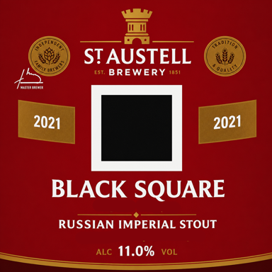 Brewery Black Square beer artwork