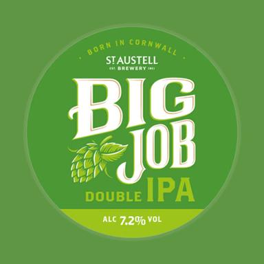 Big Job beer artwork