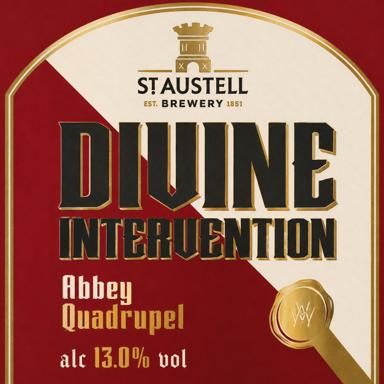 Divine Intervention beer artwork