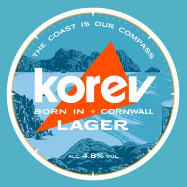Korev beer artwork