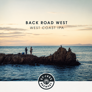 Back Road West West Coast IPA beer artwork