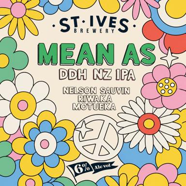 Mean As NZ IPA beer artwork