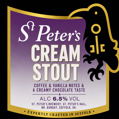 Cream Stout beer artwork