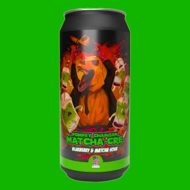 Pompey Chainsaw Matchacre beer artwork