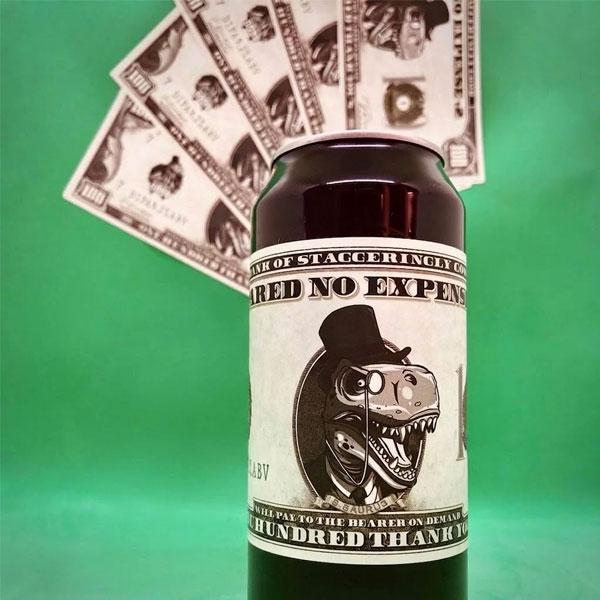 Spared No Expense beer artwork