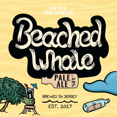 Beached Whale beer artwork