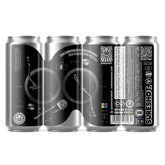 Two Turntables & A Microphone beer artwork