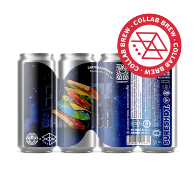 Earth Sandwich beer artwork