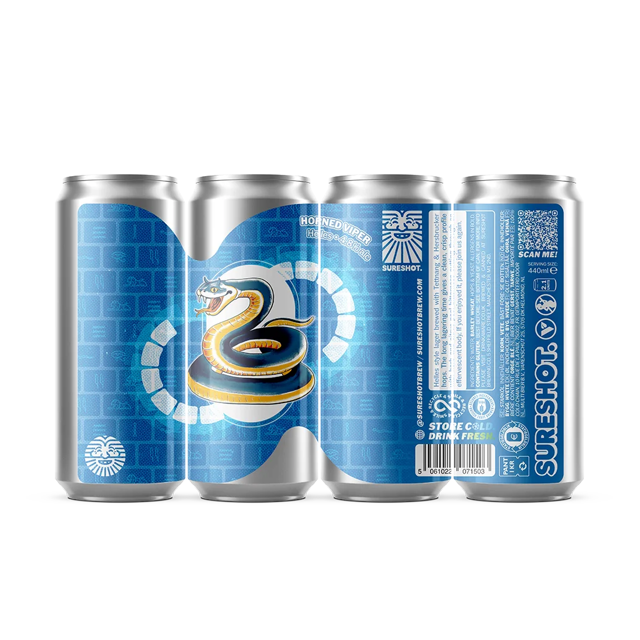 Horned Viper beer artwork