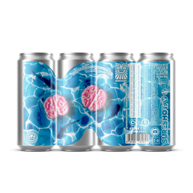 I Was Swimmin' In The Caribbean beer artwork
