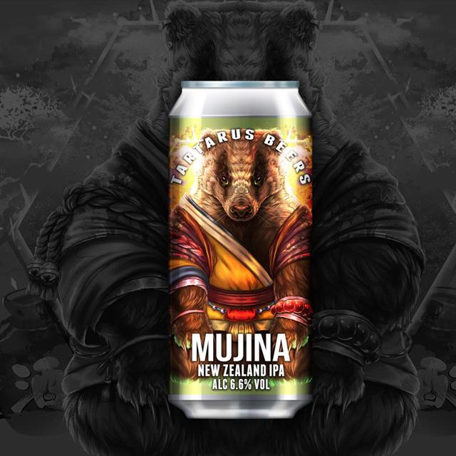 Mujina beer artwork