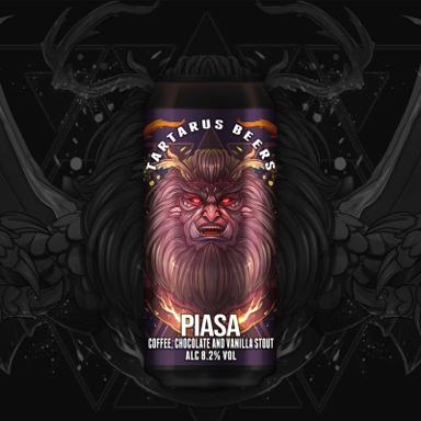 Piasa beer artwork