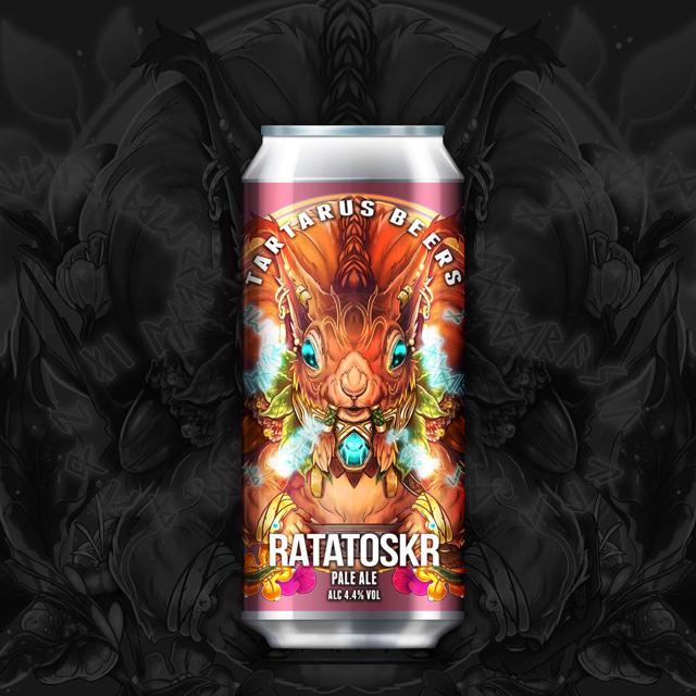 Ratatoskr beer artwork