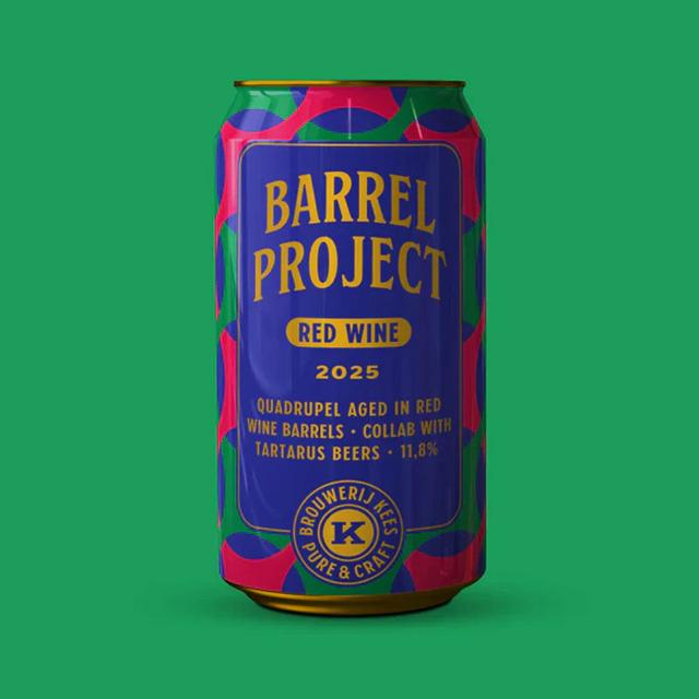 Red Wine Barrel Aged Quadrupel beer artwork