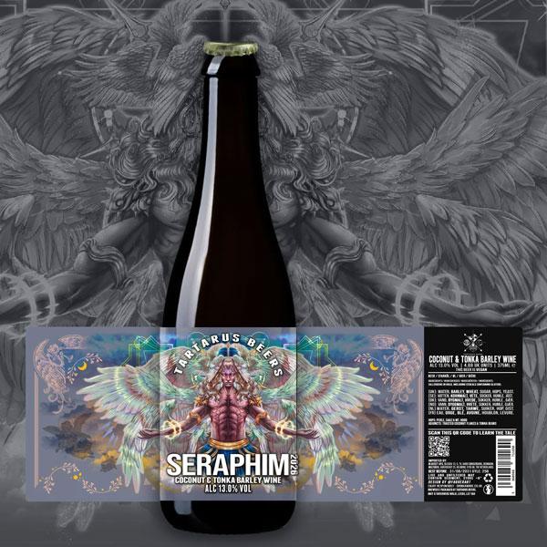 Seraphim beer artwork