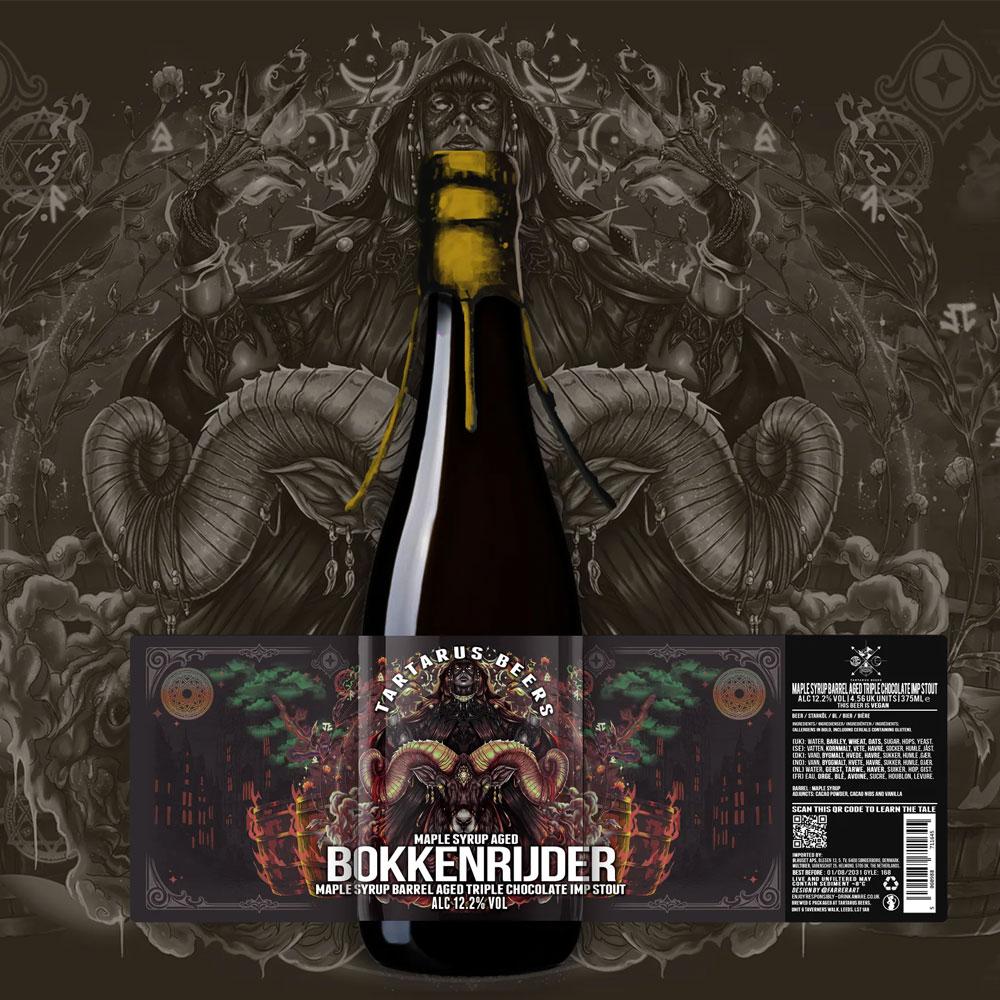 Artwork for Maple Syrup BA Bokkenrijder by Tartarus Beers