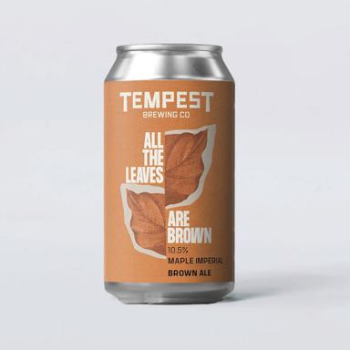 All The Leaves Are Brown OG beer artwork