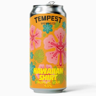 Hawaiian Shirt beer artwork