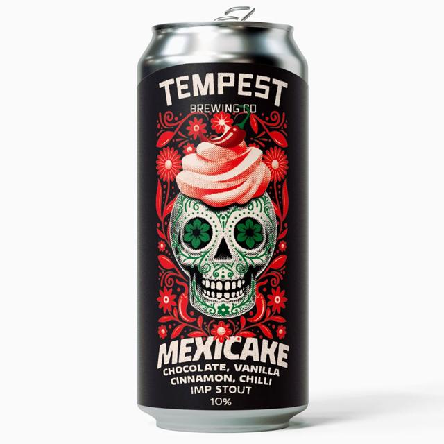 Mexicake beer artwork