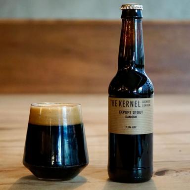 Export Stout Damson beer artwork