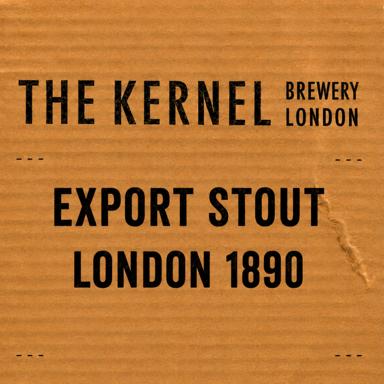 Export Stout London 1890 beer artwork