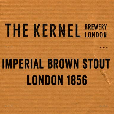 Imperial Brown Stout London 1856 beer artwork