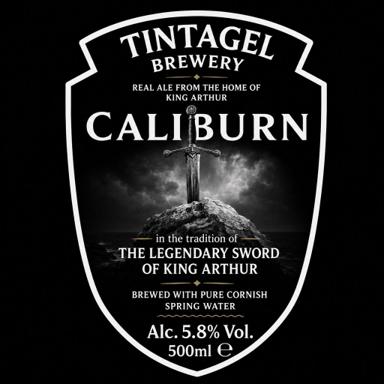 Caliburn beer artwork