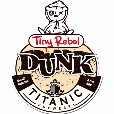 DUNK beer artwork