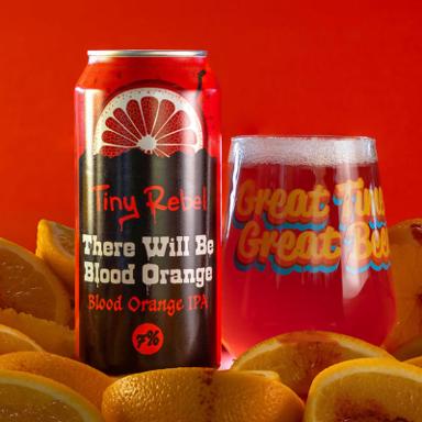 There Will Be Blood Orange beer artwork