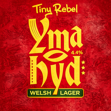 Yma O Hyd beer artwork