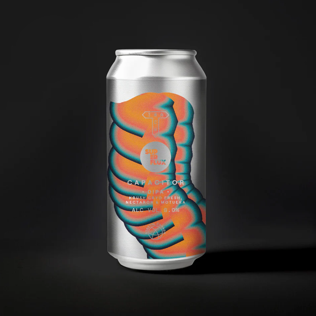 Capacitor beer artwork